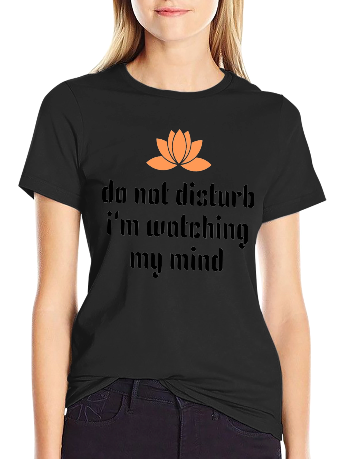 Do Not Disturb Mind Watching Graphic Tee