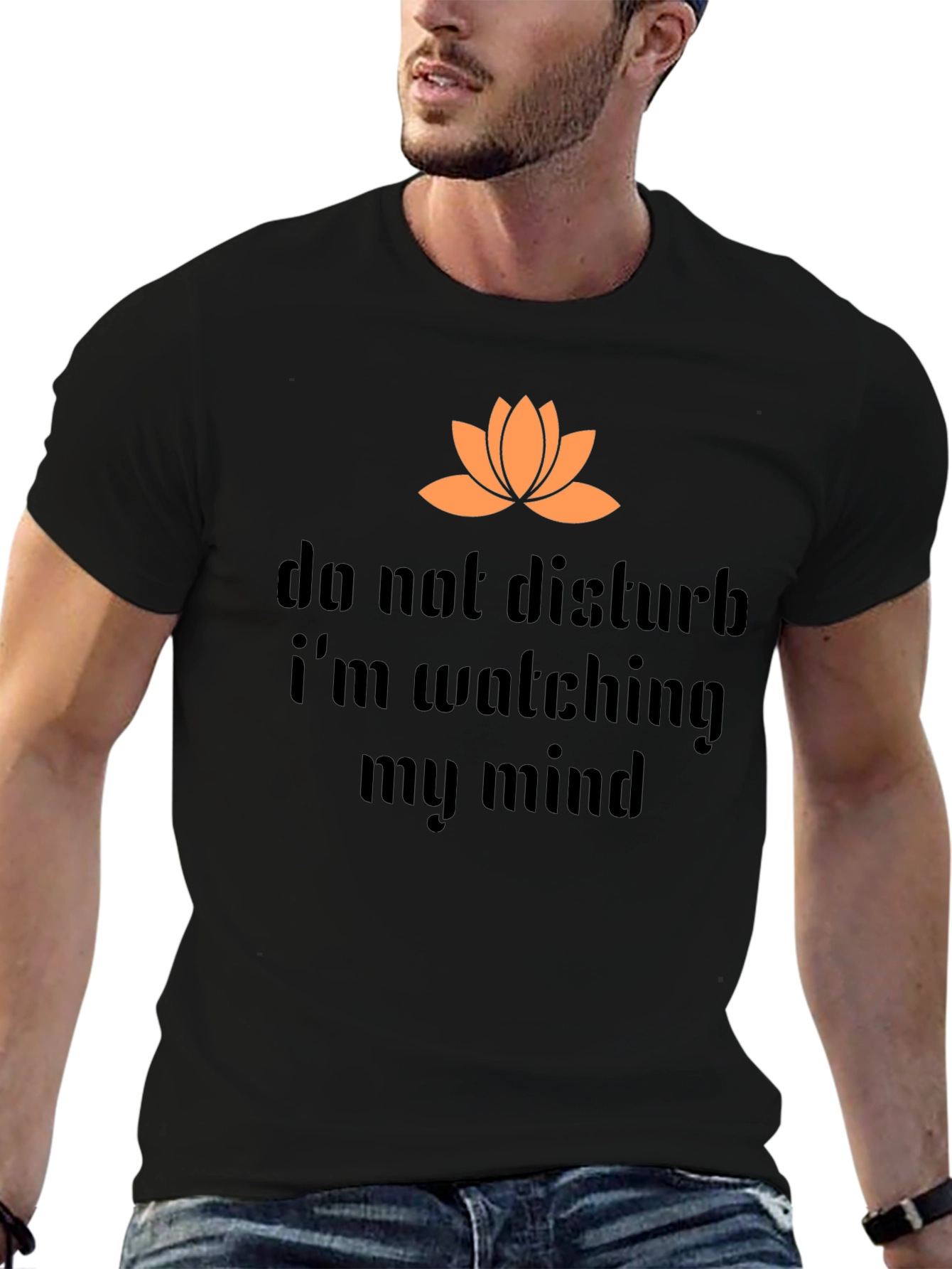 Do Not Disturb Mind Watching Graphic Tee