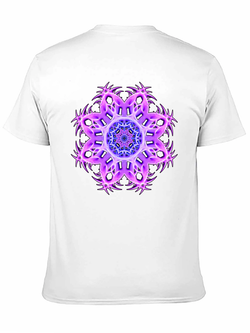 Cosmic Bloom Black Tee