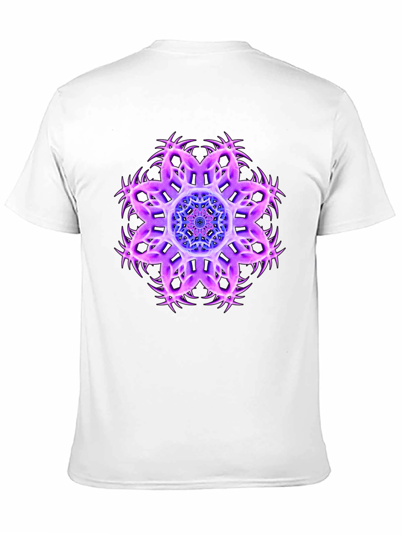 Cosmic Bloom Black Tee