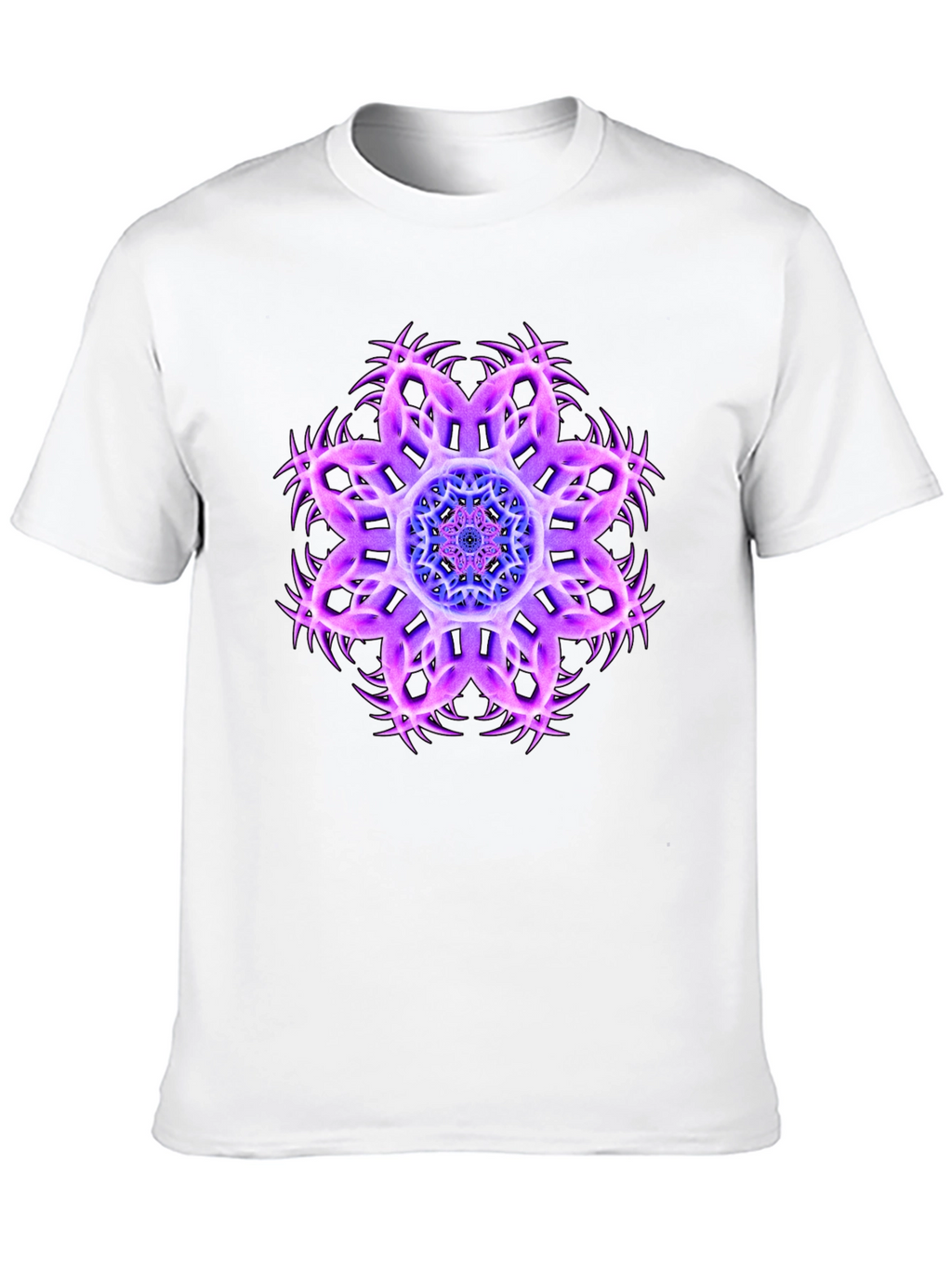 Cosmic Bloom Black Tee