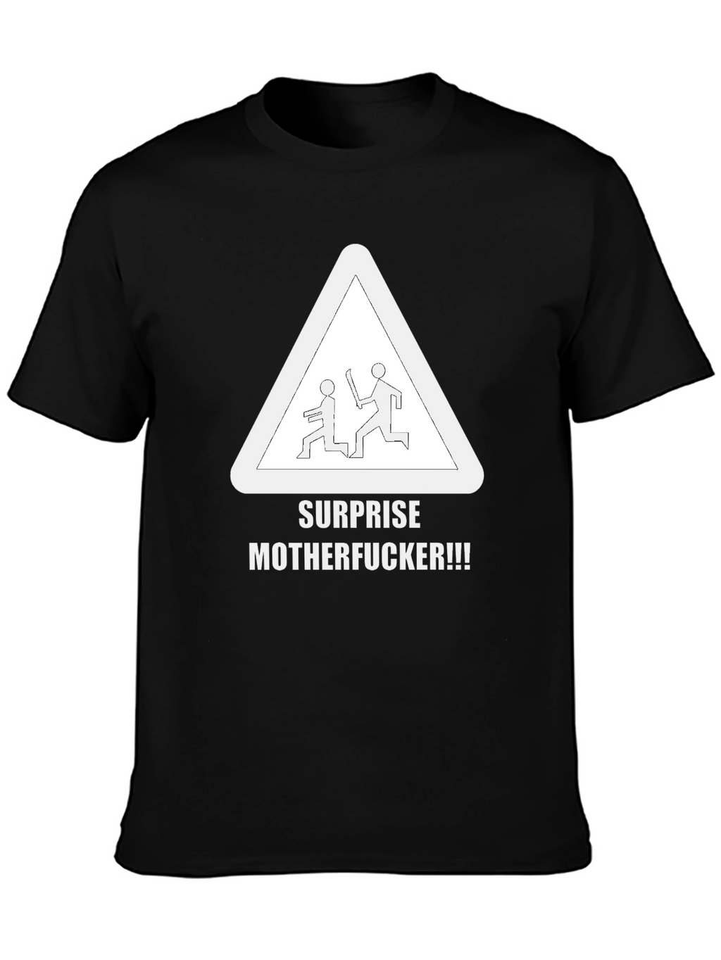 Surprise Graphic Tee - Dark Humor T-Shirt