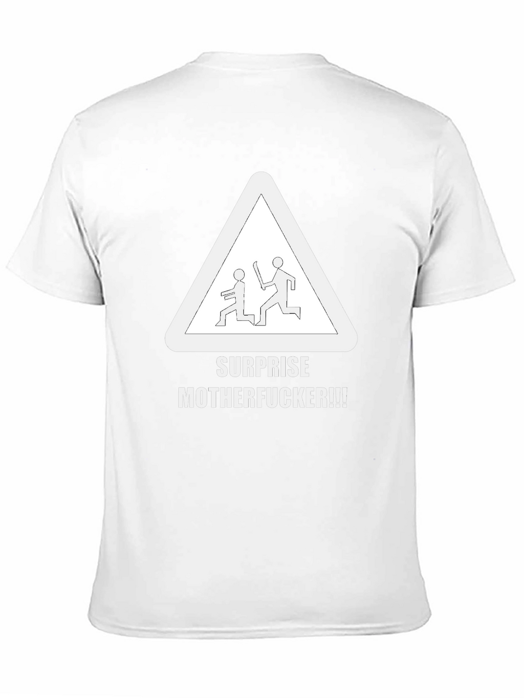 Surprise Graphic Tee - Dark Humor T-Shirt