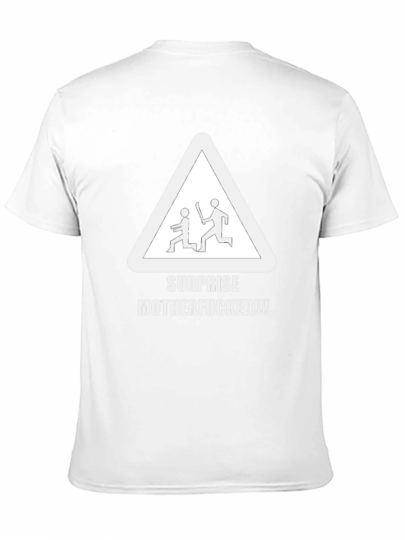 Surprise Graphic Tee - Dark Humor T-Shirt