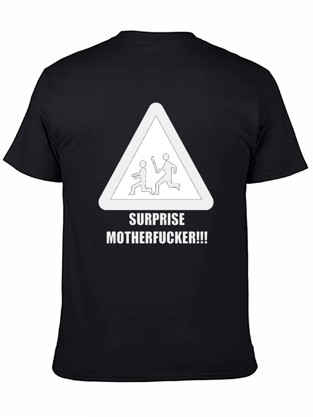 Surprise Graphic Tee - Dark Humor T-Shirt