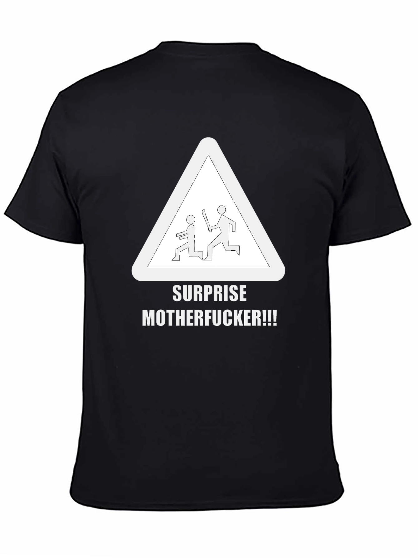 Surprise Graphic Tee - Dark Humor T-Shirt