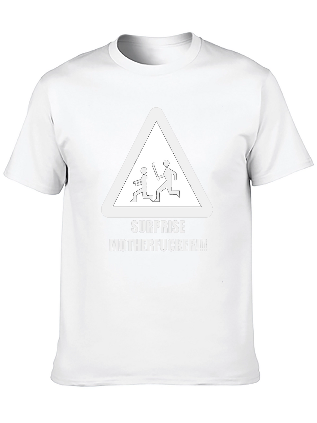 Surprise Graphic Tee - Dark Humor T-Shirt