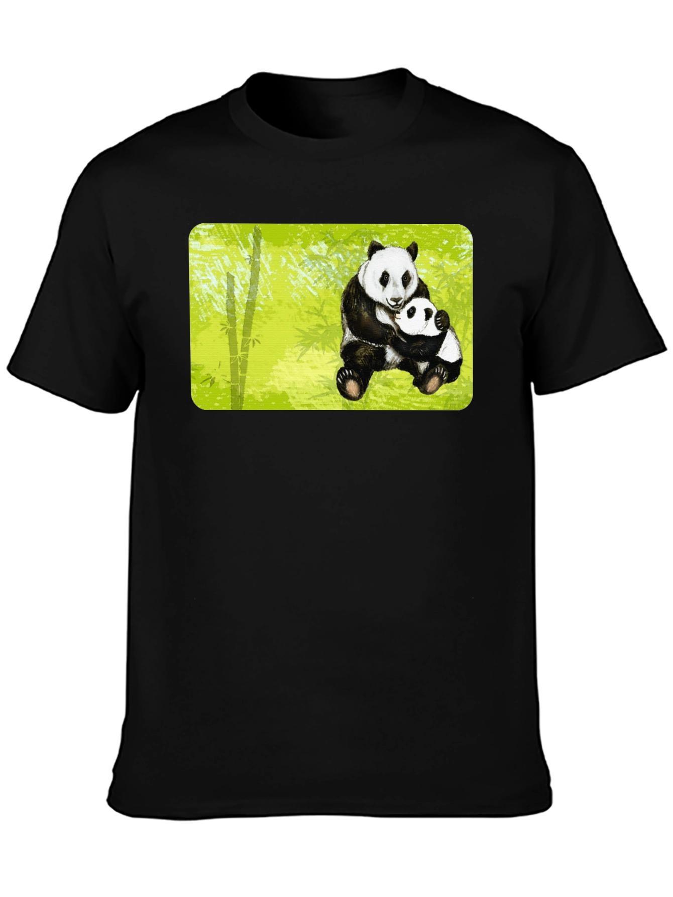 Panda Hug T-Shirt - Cute Animal Graphic Tee