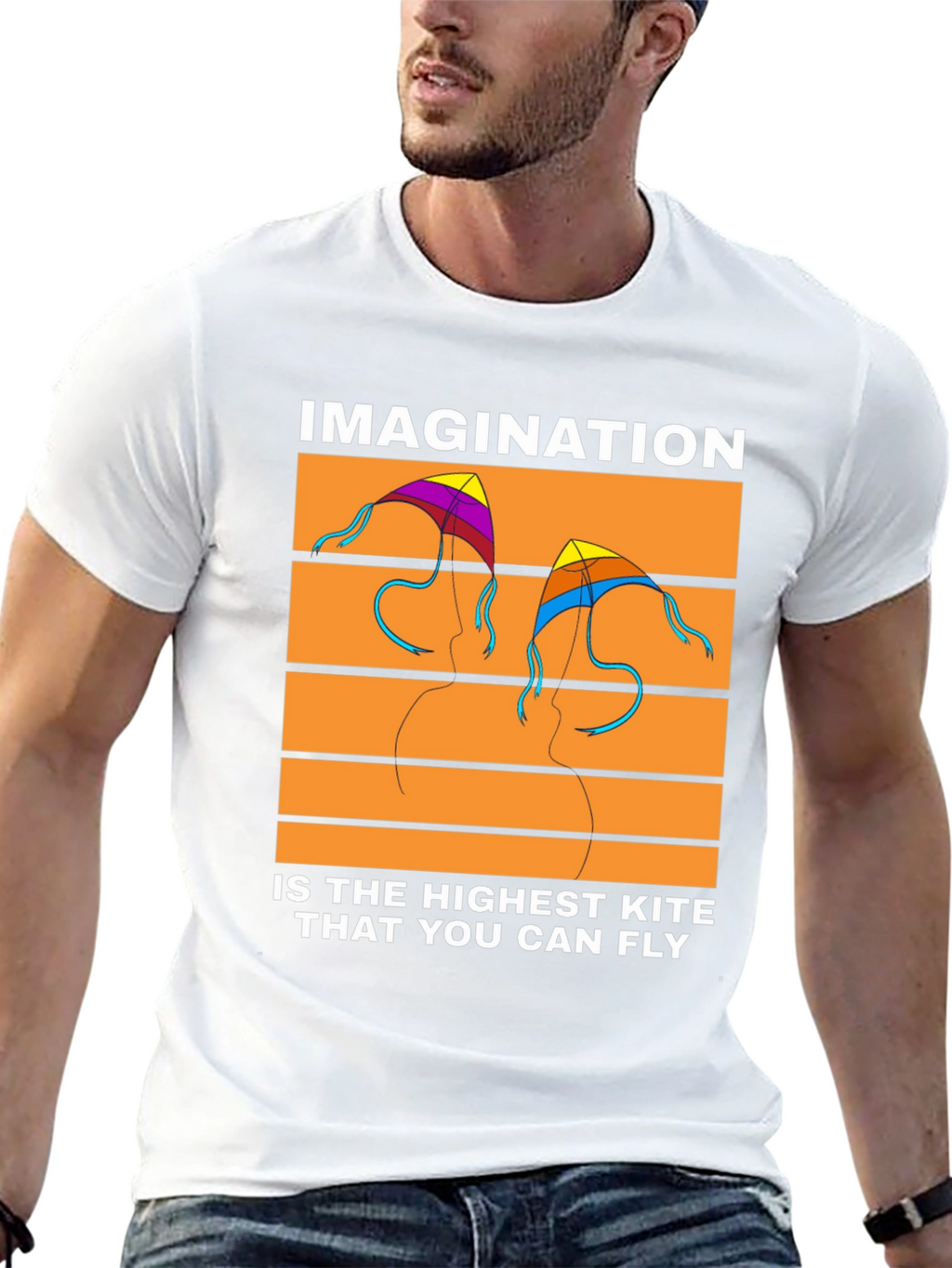 Imagination Kite Graphic T-Shirt