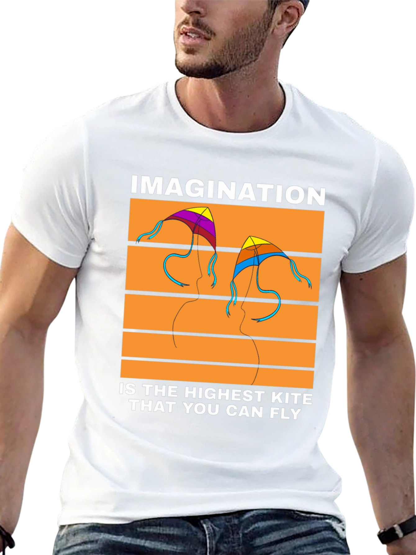 Imagination Kite Graphic T-Shirt
