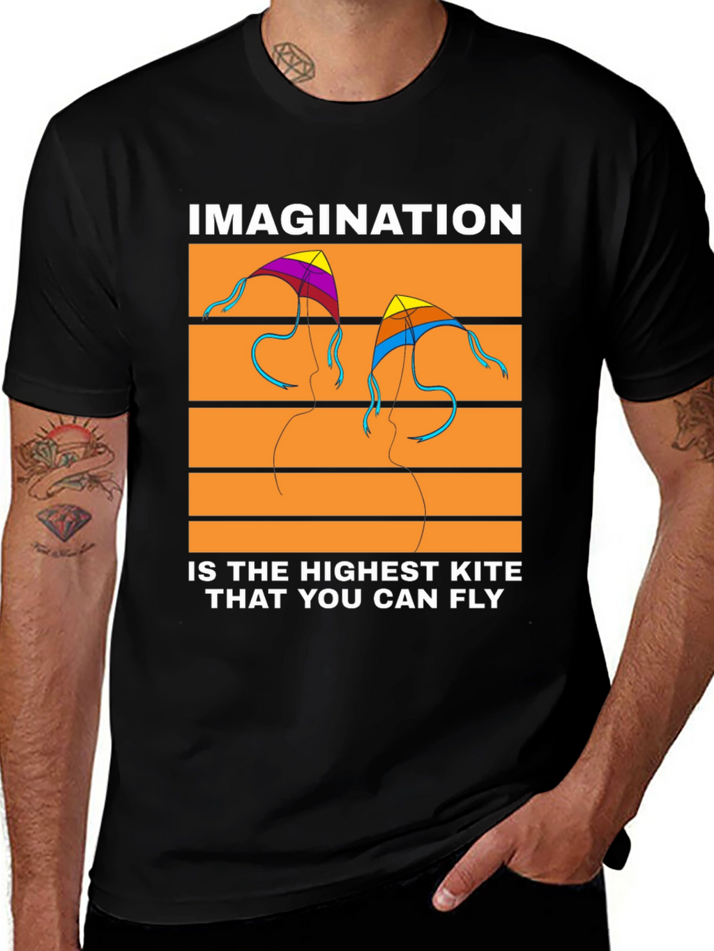 Imagination Kite Graphic T-Shirt