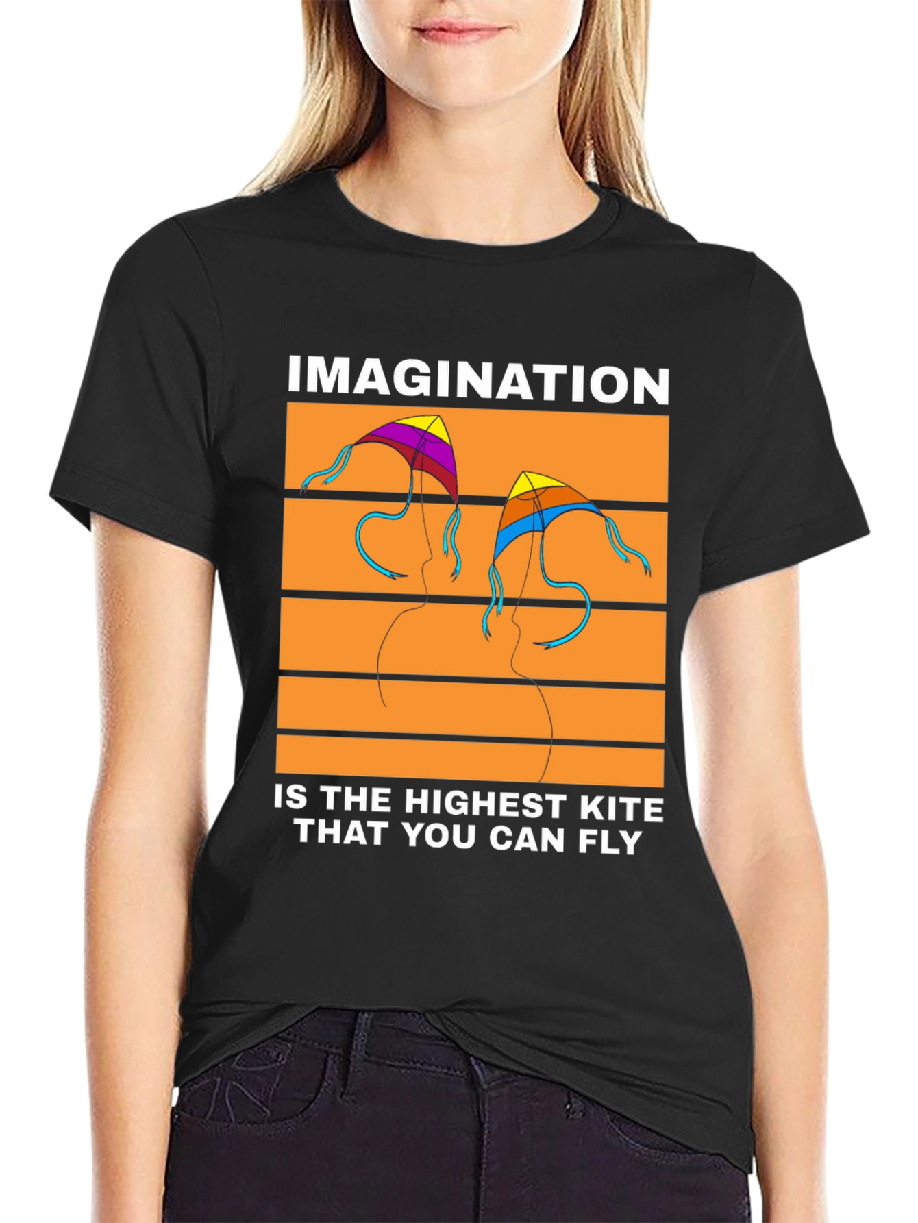 Imagination Kite Graphic T-Shirt