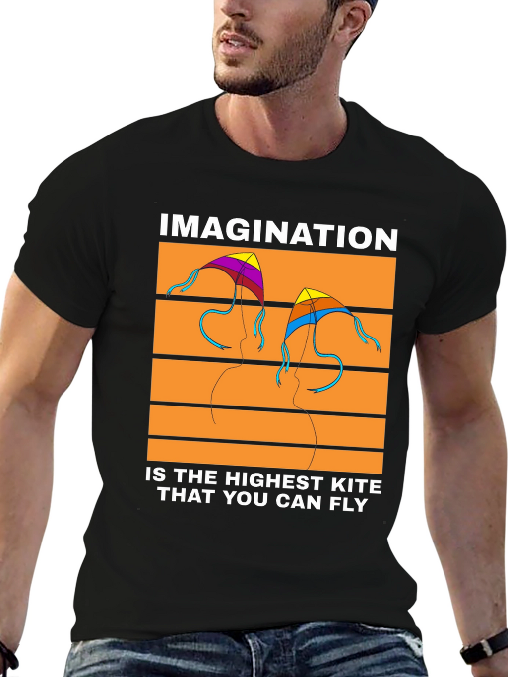 Imagination Kite Graphic T-Shirt