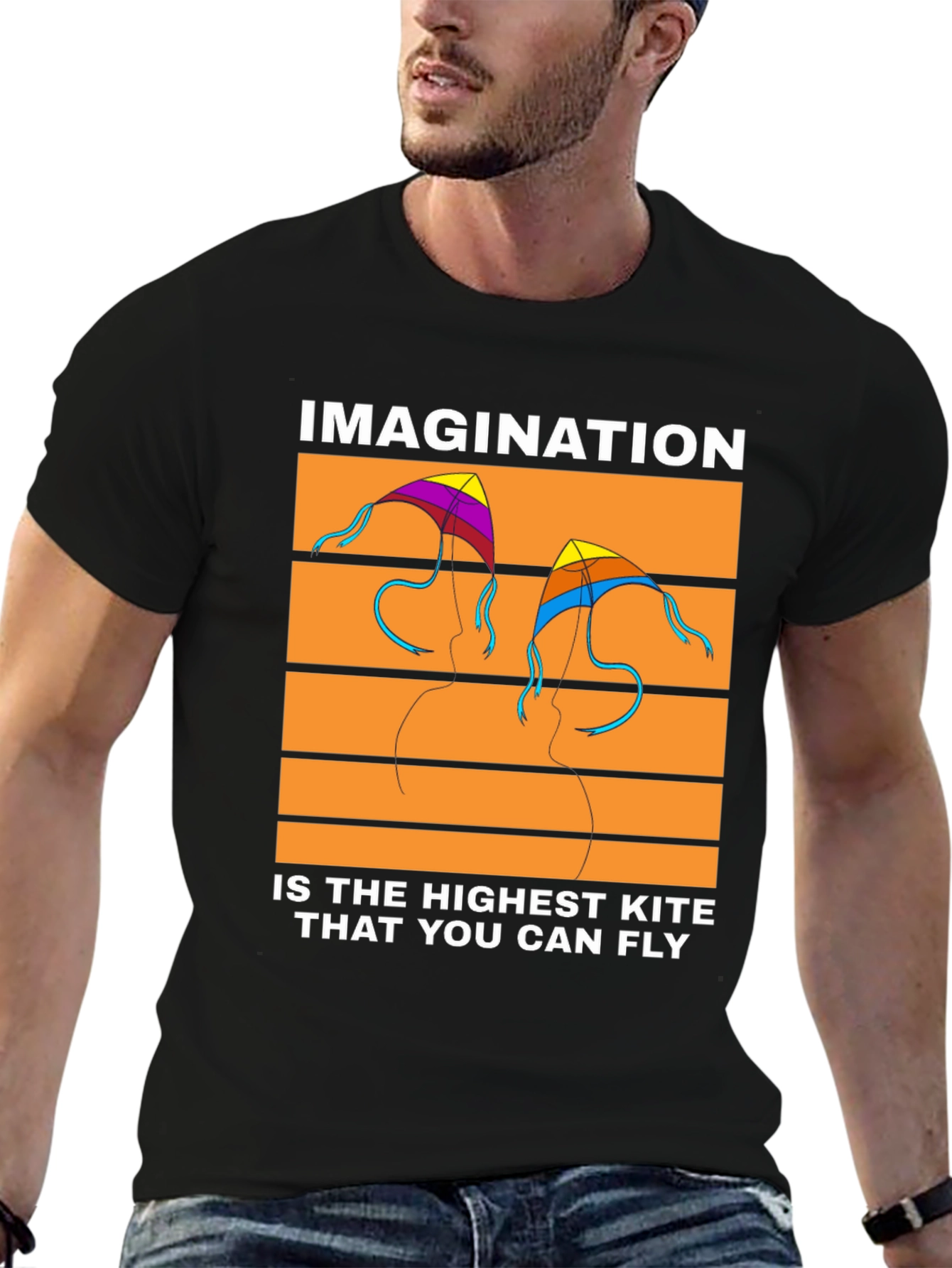 Imagination Kite Graphic T-Shirt