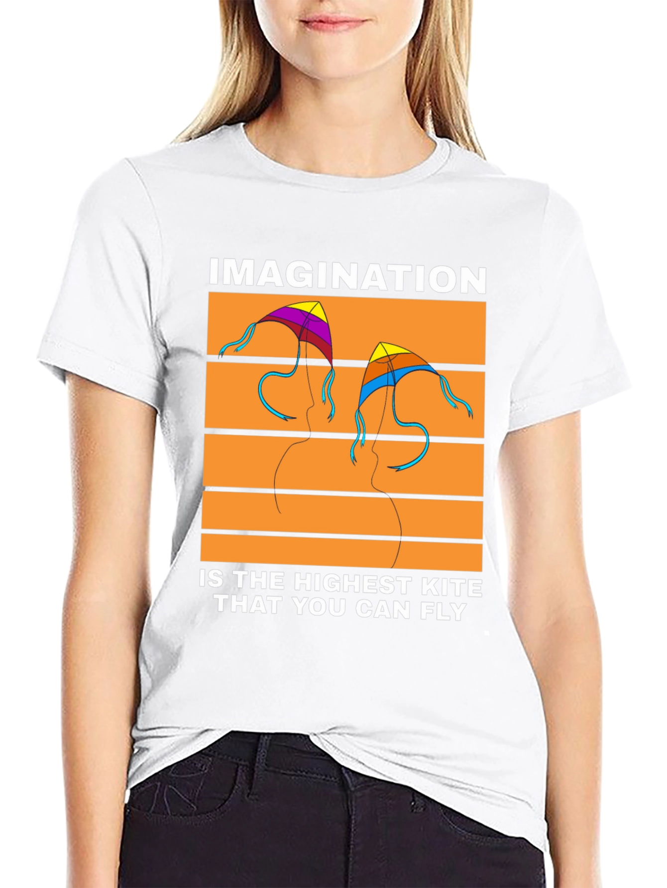 Imagination Kite Graphic T-Shirt