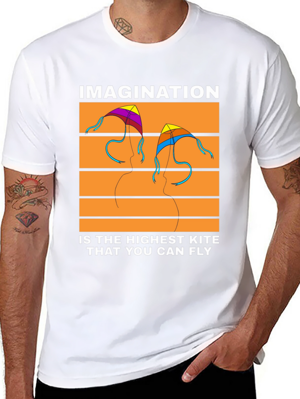 Imagination Kite Graphic T-Shirt