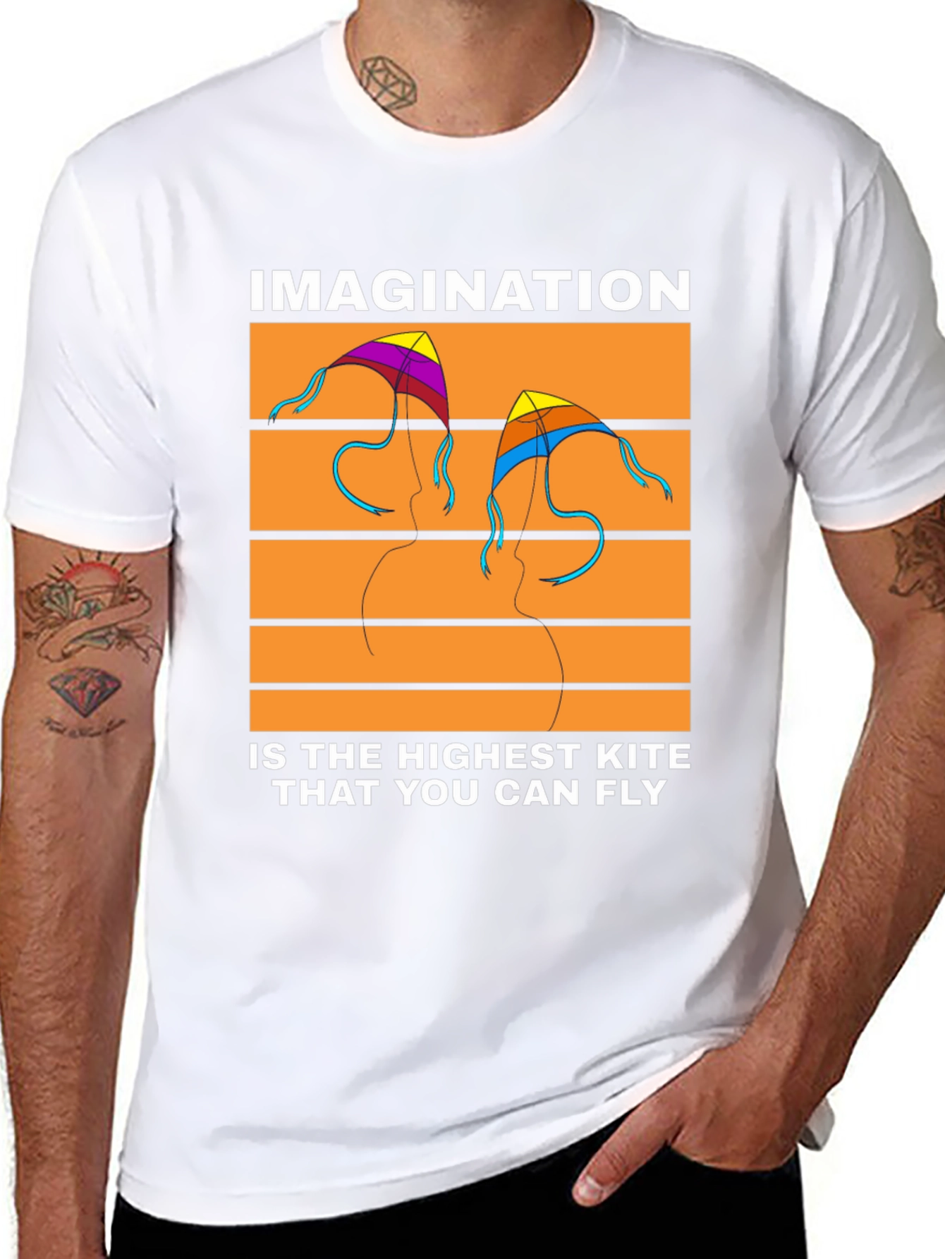 Imagination Kite Graphic T-Shirt