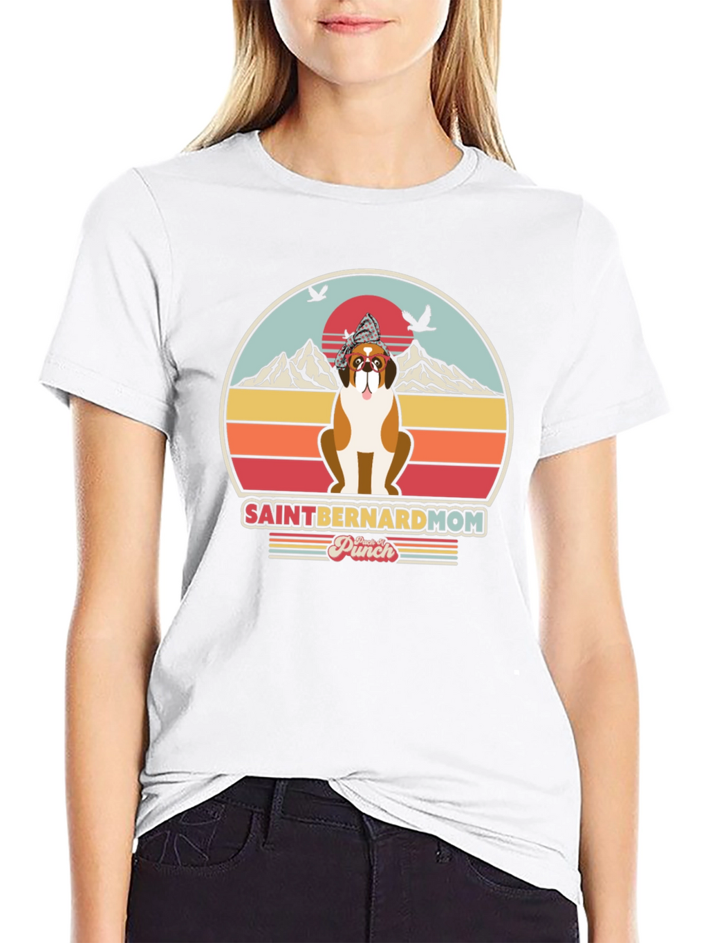 Saint Bernard Mom T-Shirt