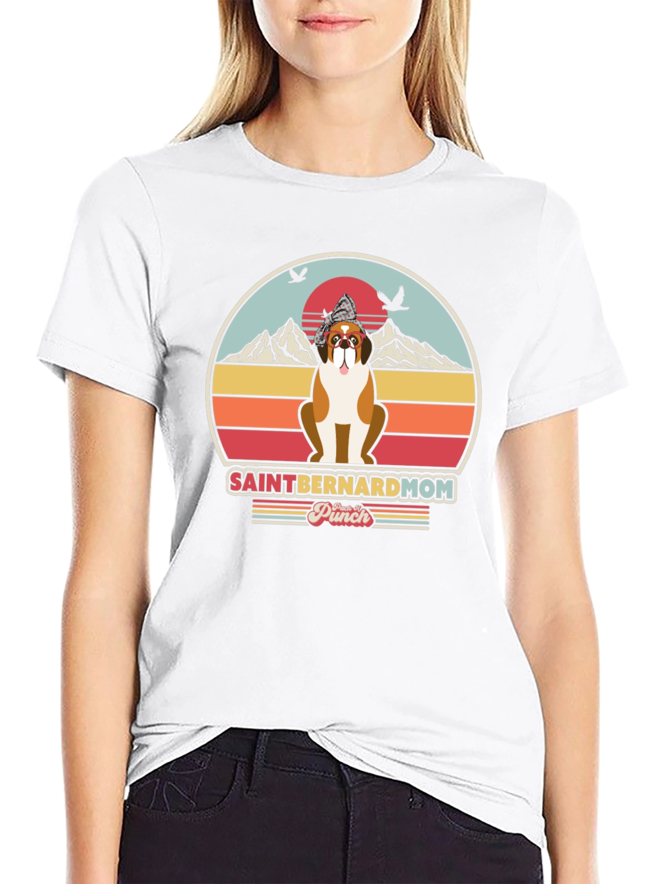 Saint Bernard Mom T-Shirt