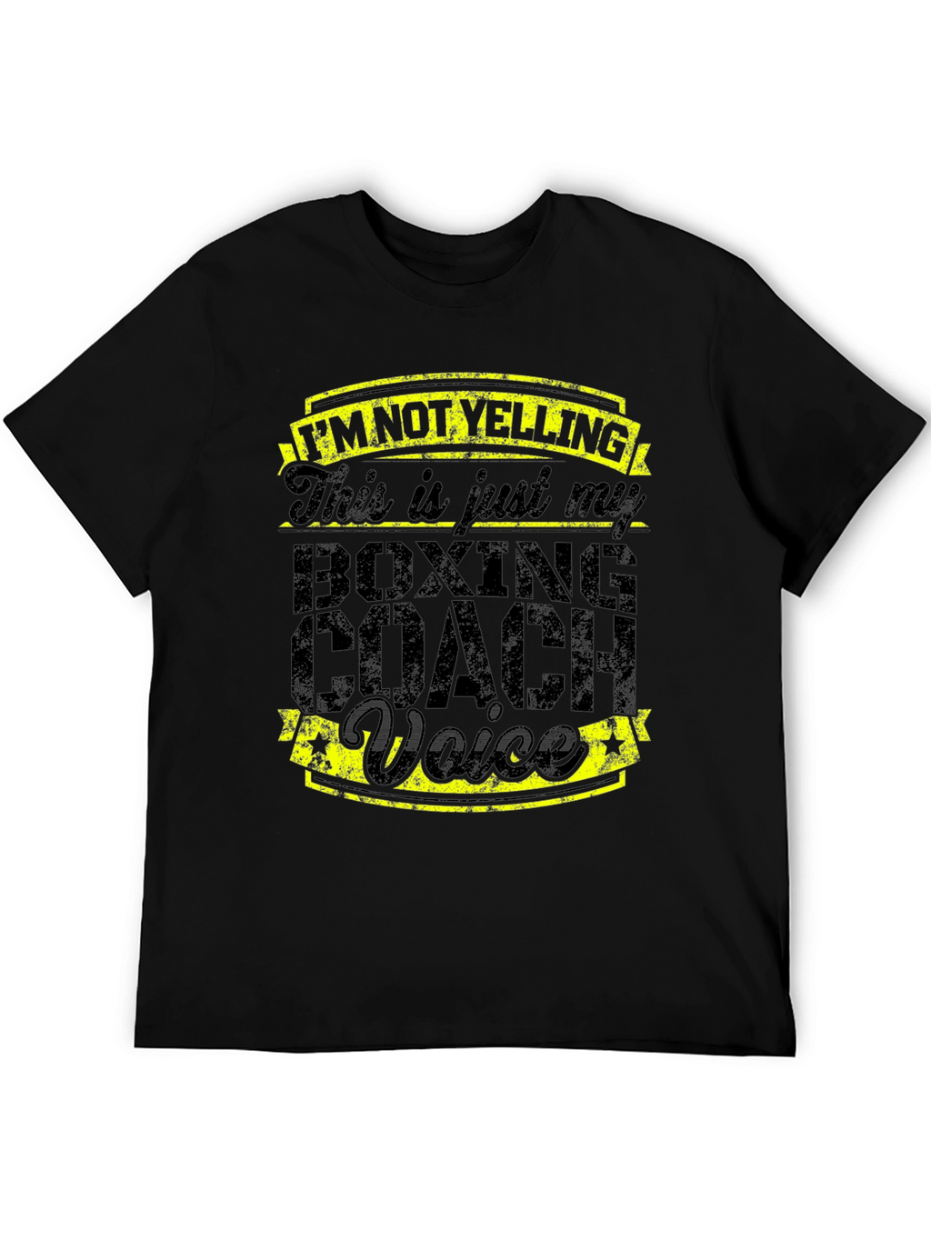 Boxing Coach Voice Graphic T-Shirt