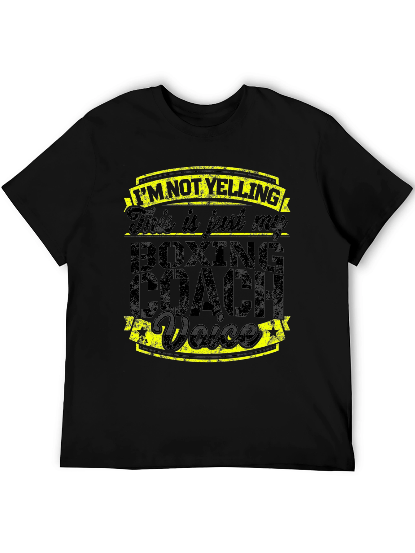 Boxing Coach Voice Graphic T-Shirt