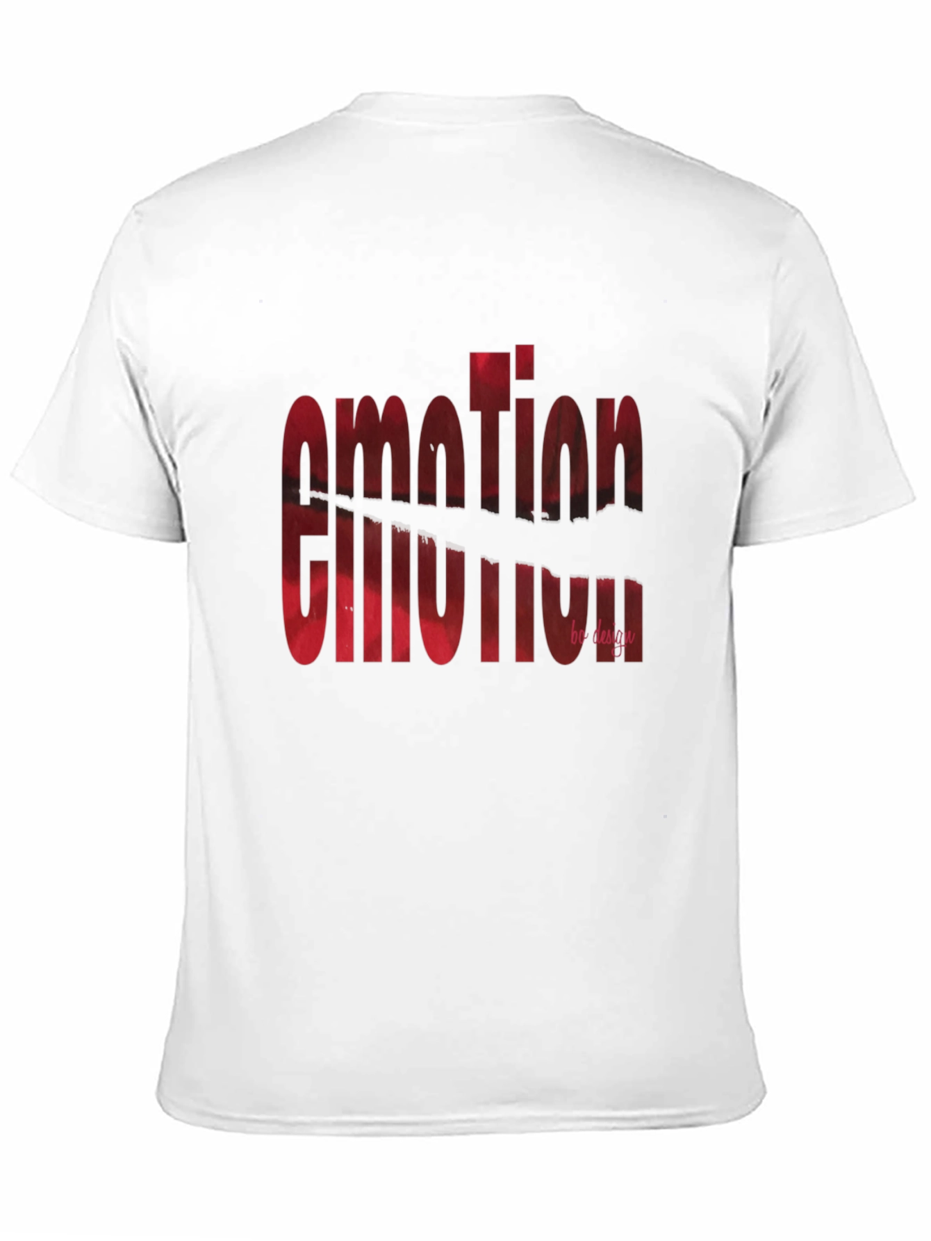 Emotion Motion Graphic Tee - Stylish Mens Black T-Shirt