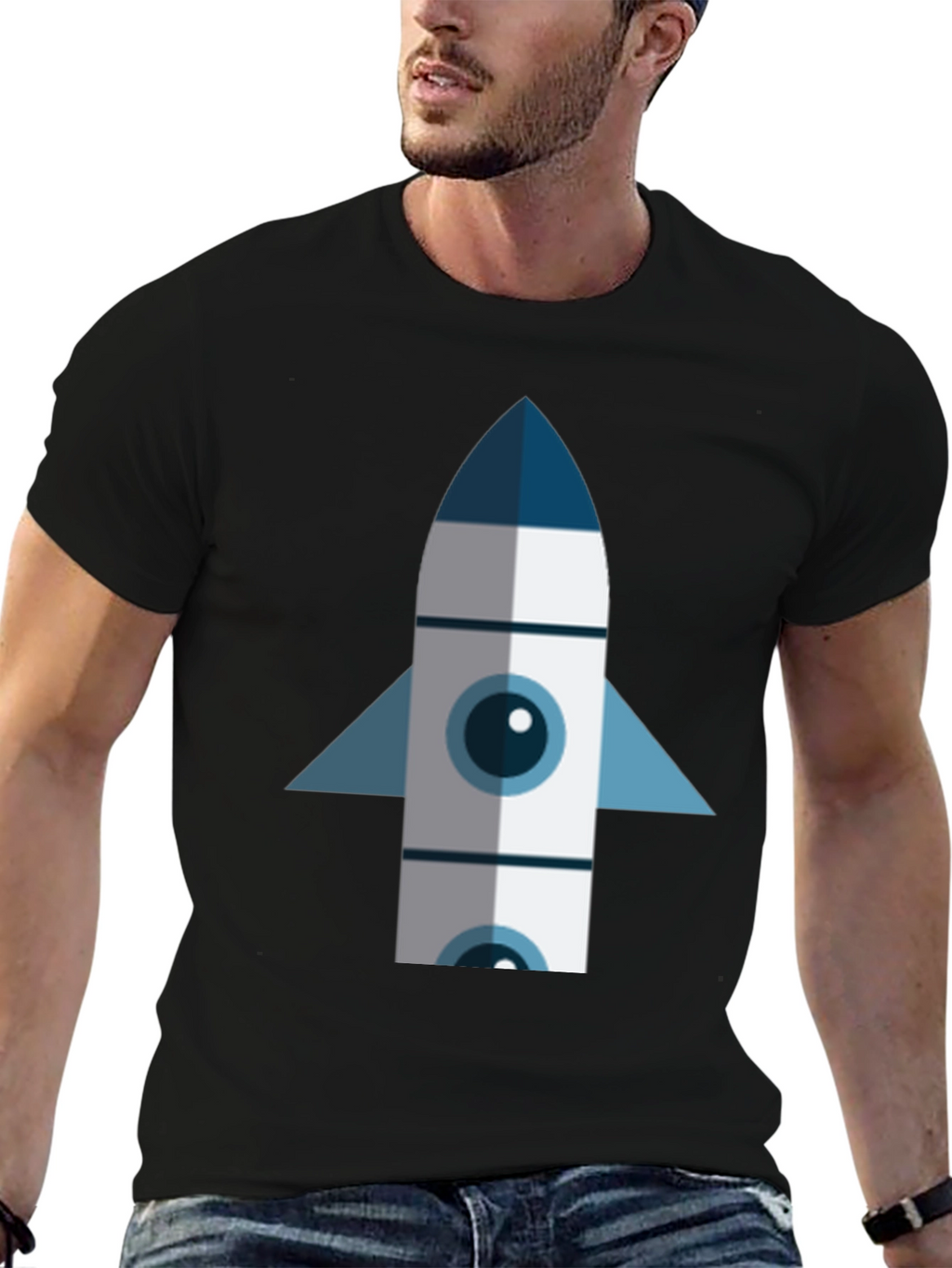 Rocket T-Shirt: Bold Space Adventure Style