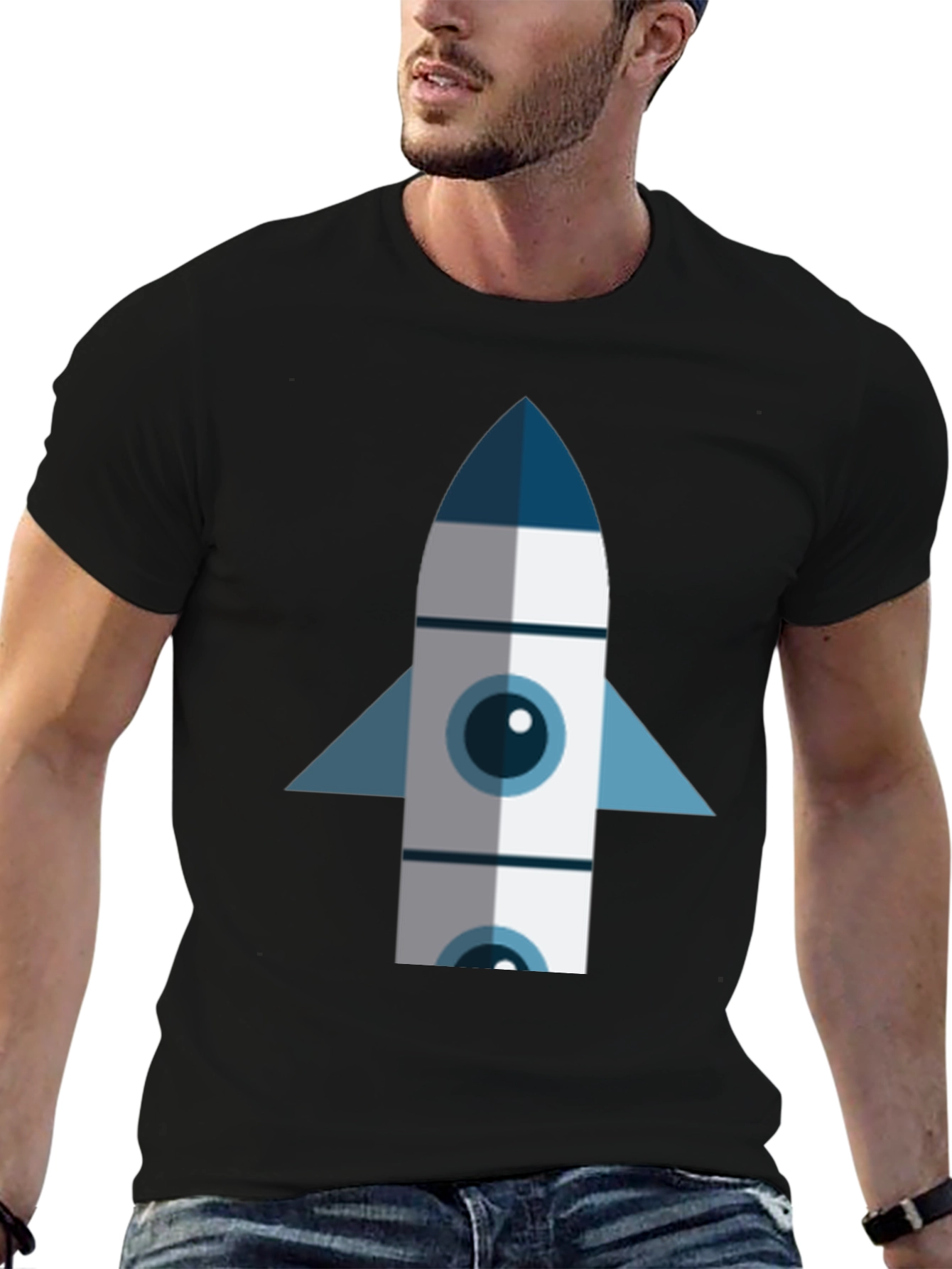 Rocket T-Shirt: Bold Space Adventure Style