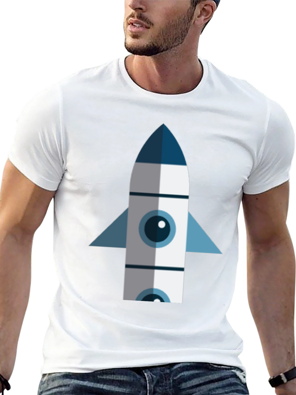 Rocket T-Shirt: Bold Space Adventure Style