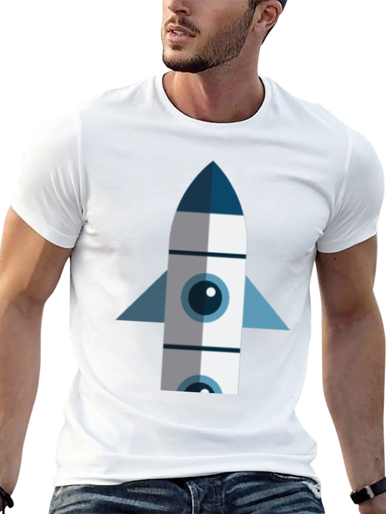 Rocket T-Shirt: Bold Space Adventure Style