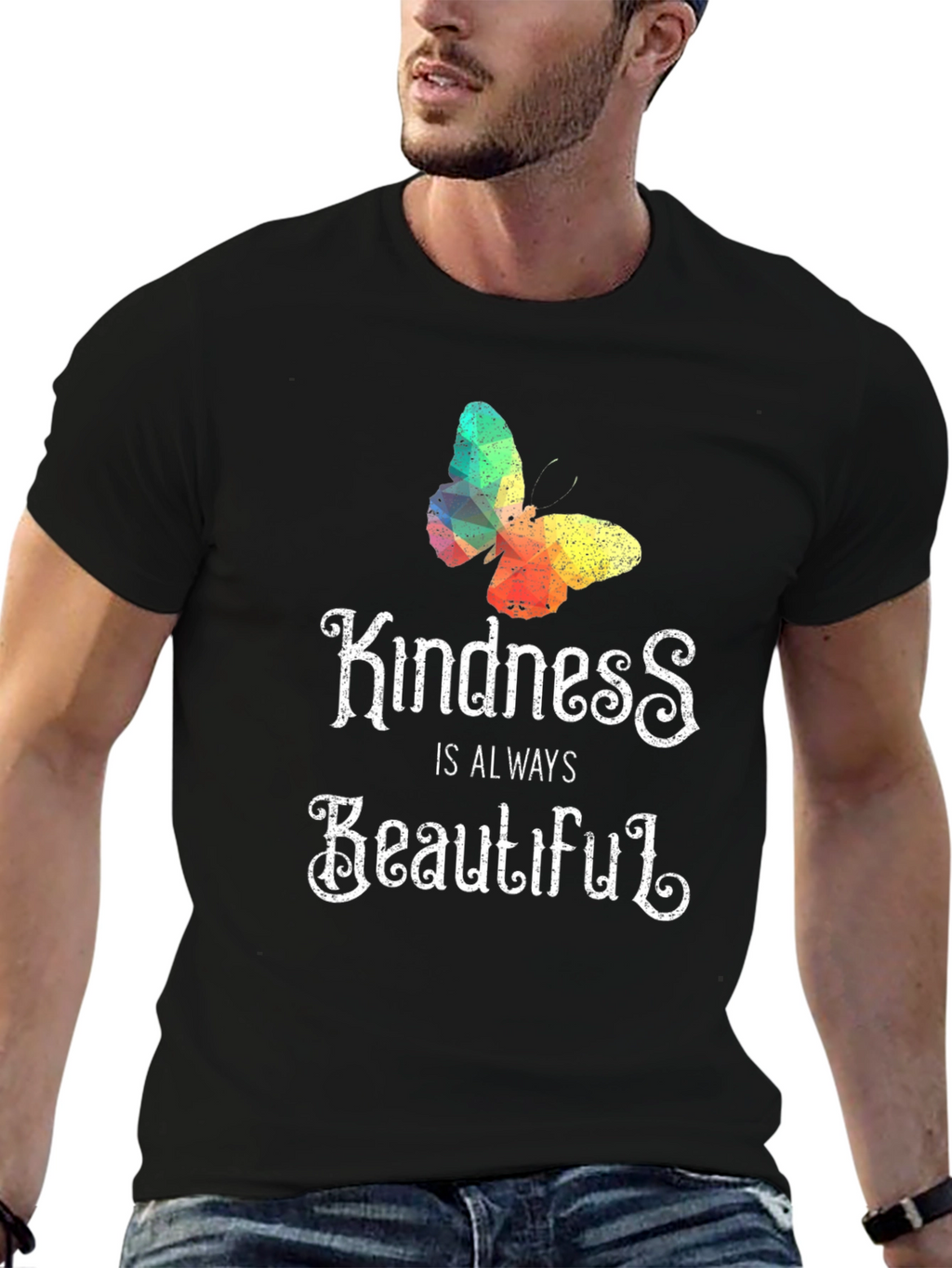 Kindness Butterfly T-Shirt - Always Beautiful
