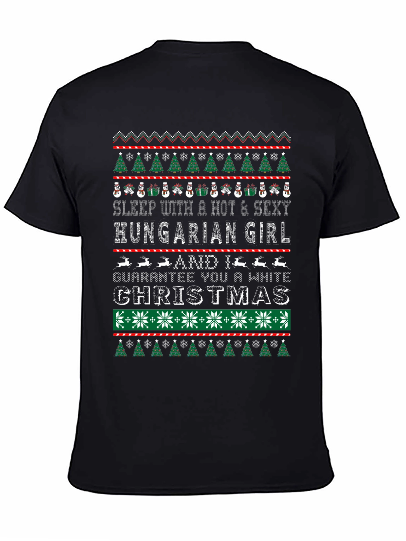 Funny Christmas Hungarian Girl T-Shirt