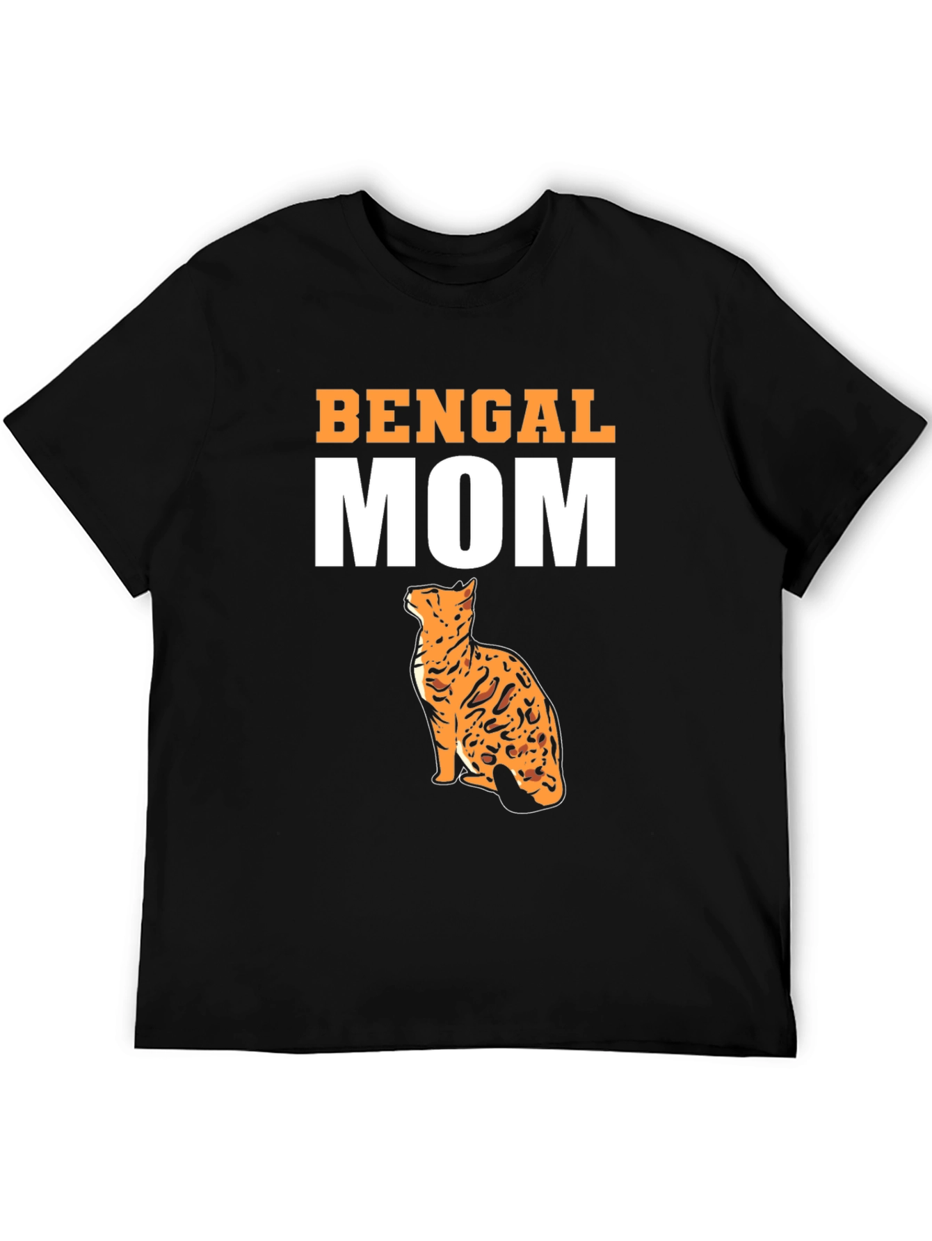 Bengal Mom Graphic T-Shirt
