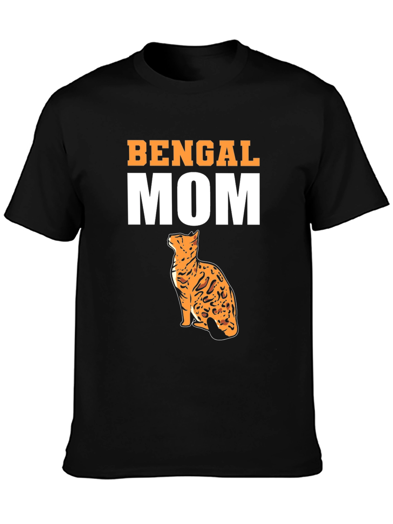 Bengal Mom Graphic T-Shirt