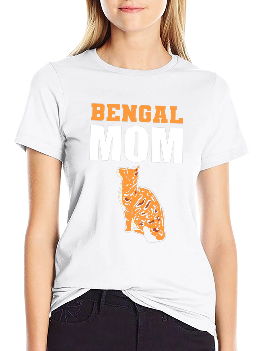 Bengal Mom Graphic T-Shirt