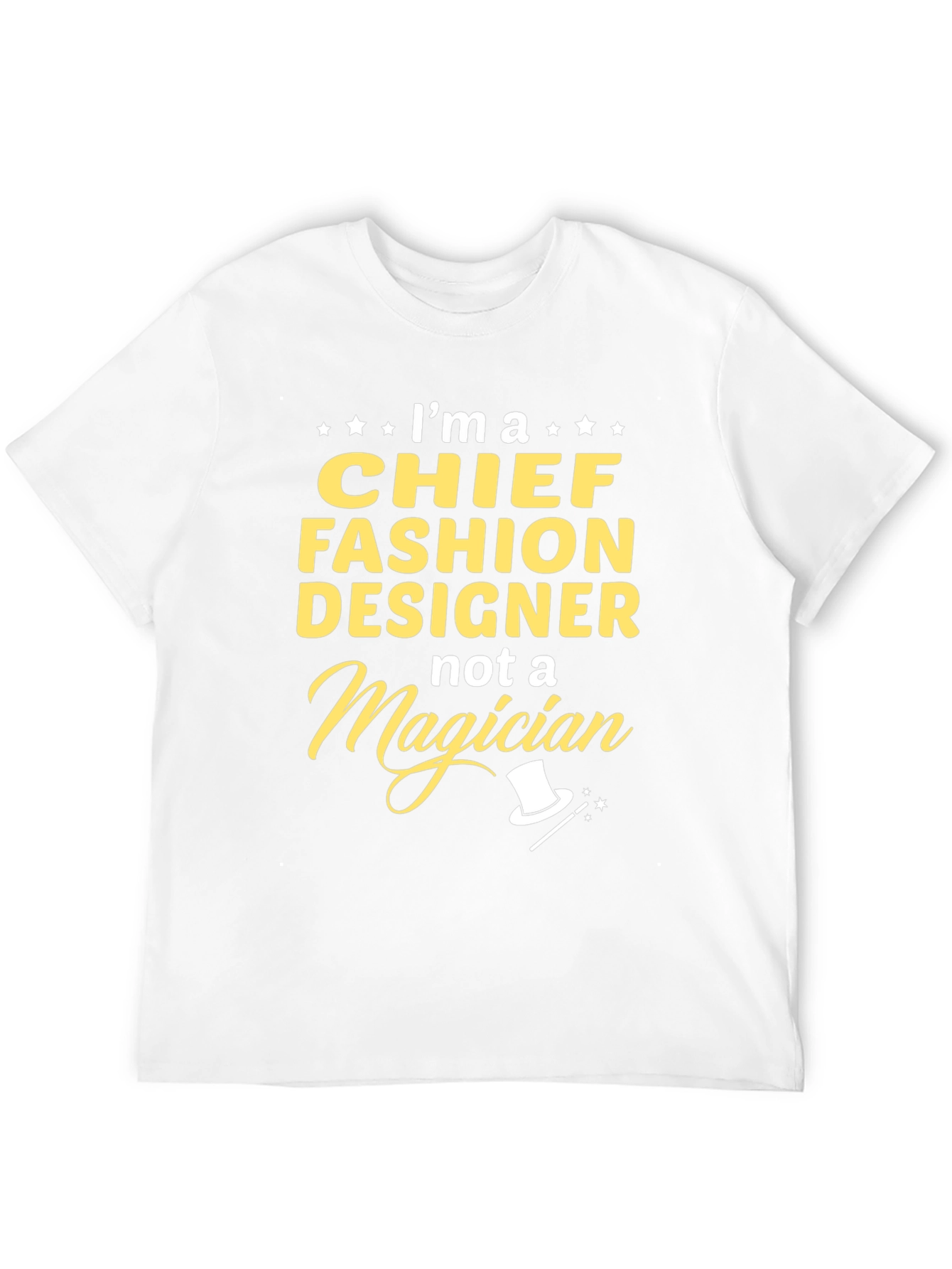 Chief Fashion Designer T-Shirt - Funny Profession Tee