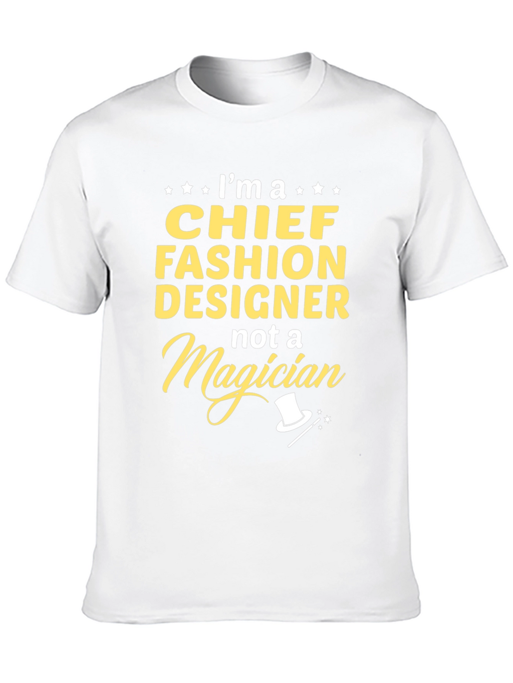 Chief Fashion Designer T-Shirt - Funny Profession Tee