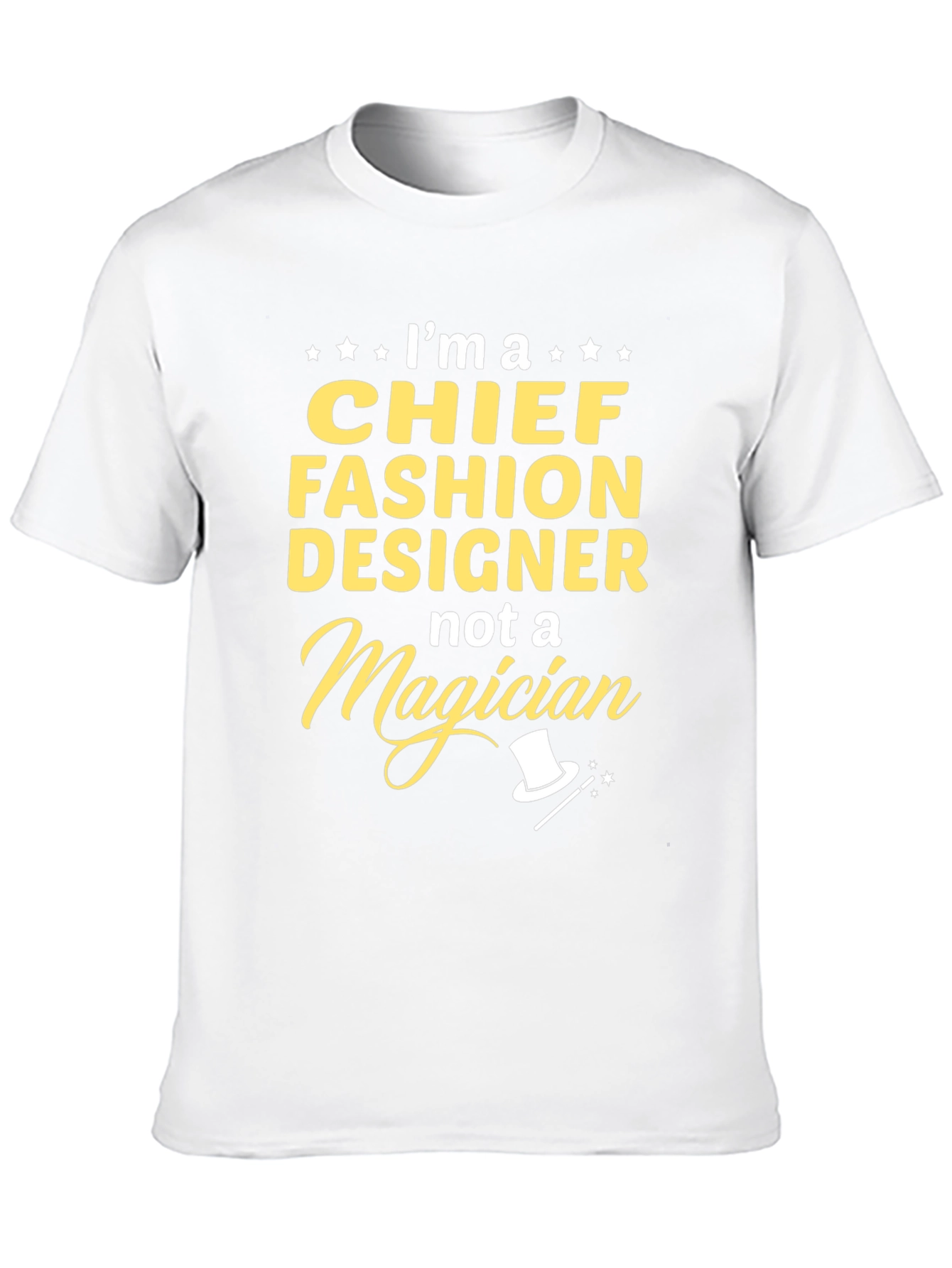 Chief Fashion Designer T-Shirt - Funny Profession Tee