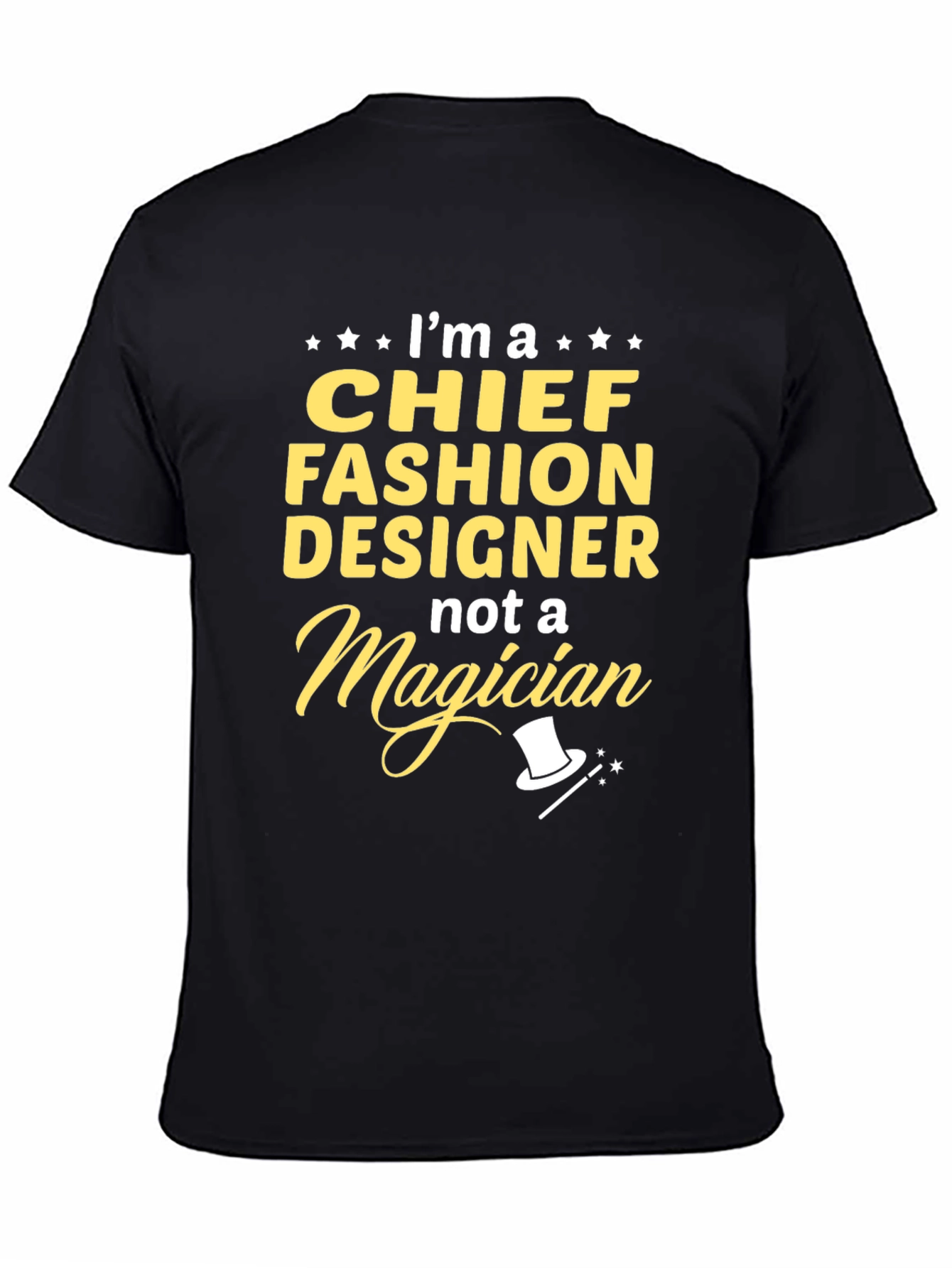 Chief Fashion Designer T-Shirt - Funny Profession Tee