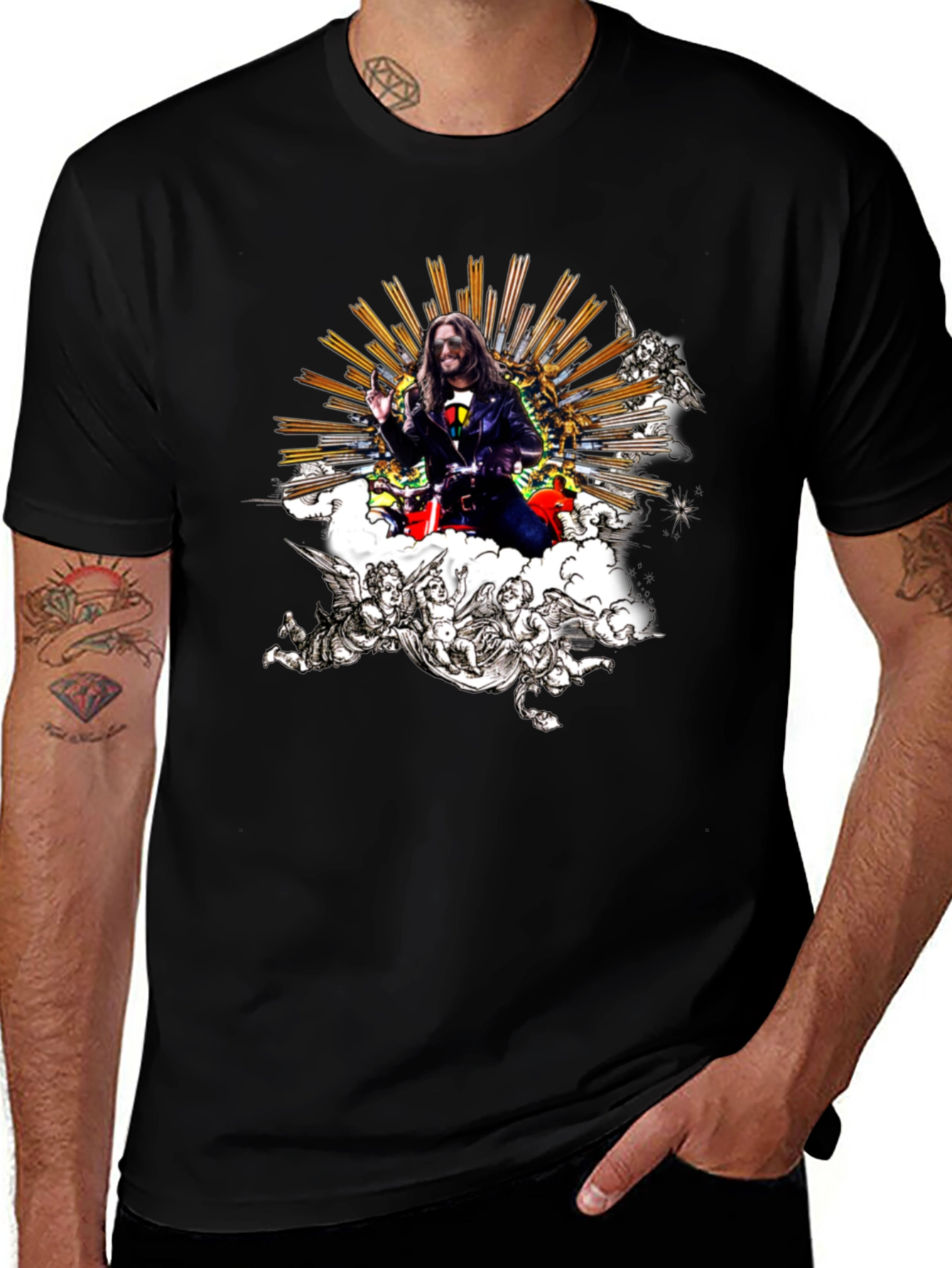 Ozzy Osbourne Graphic Tee - Black Cotton T-Shirt