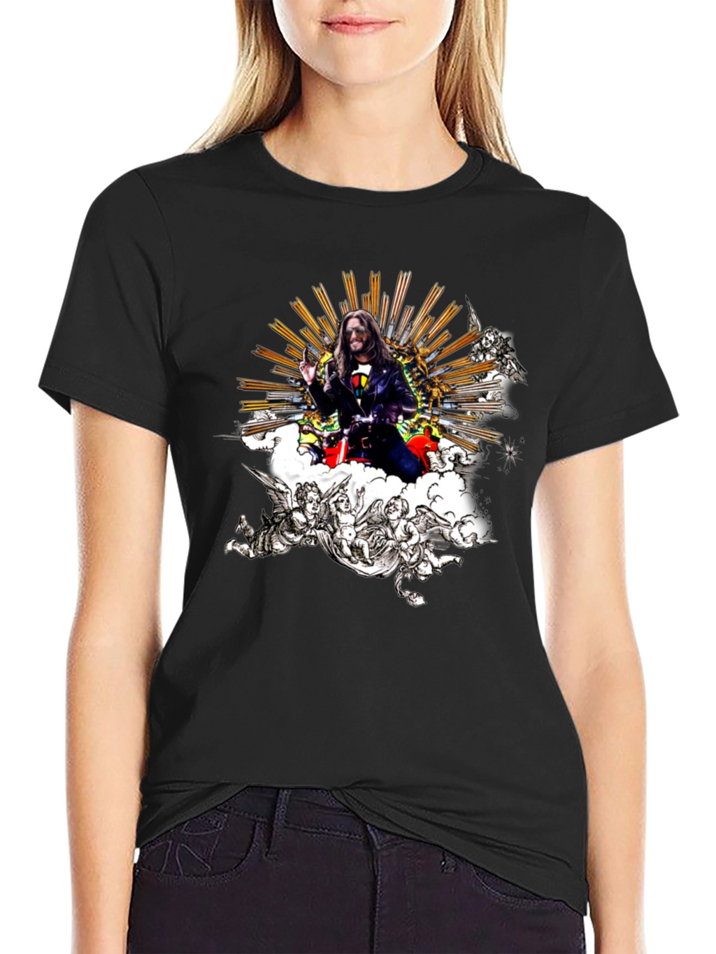 Ozzy Osbourne Graphic Tee - Black Cotton T-Shirt
