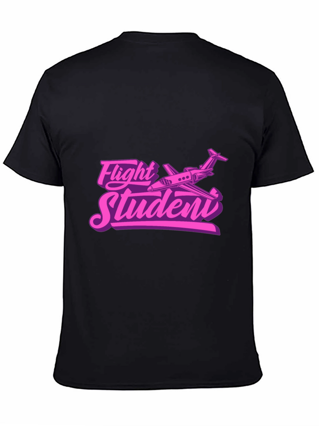 Flight Student Black T-Shirt