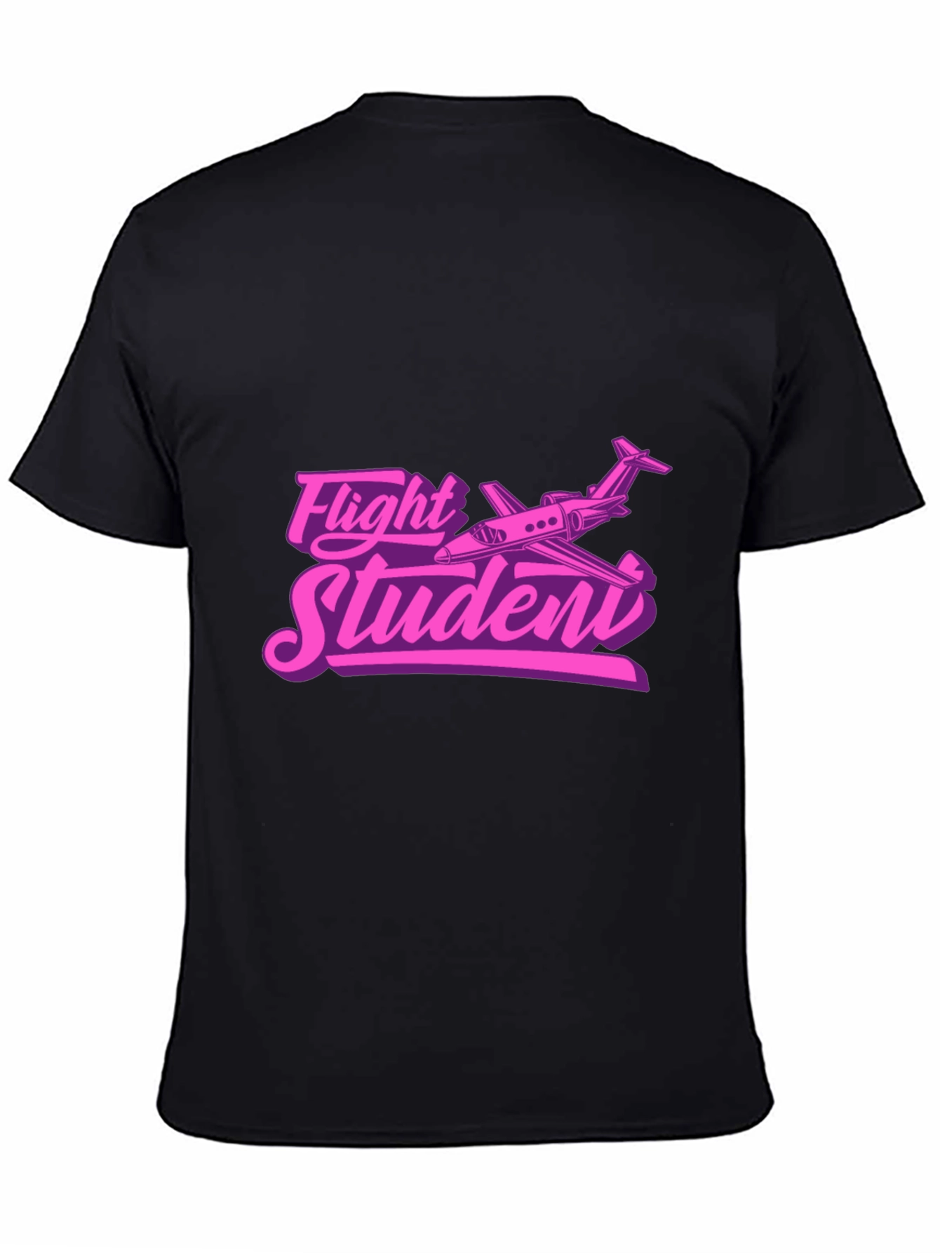Flight Student Black T-Shirt
