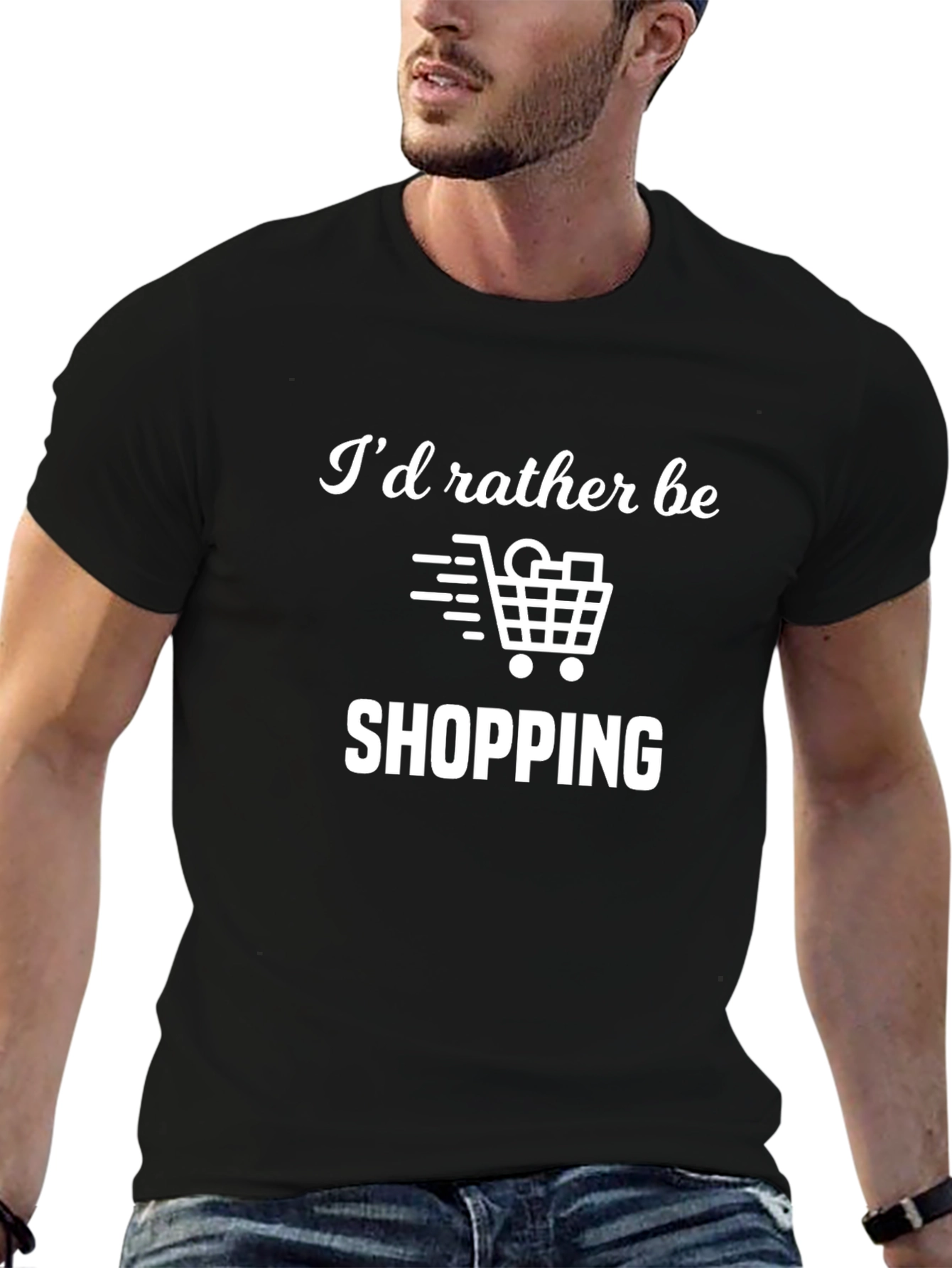 Id Rather Be Shopping T-Shirt