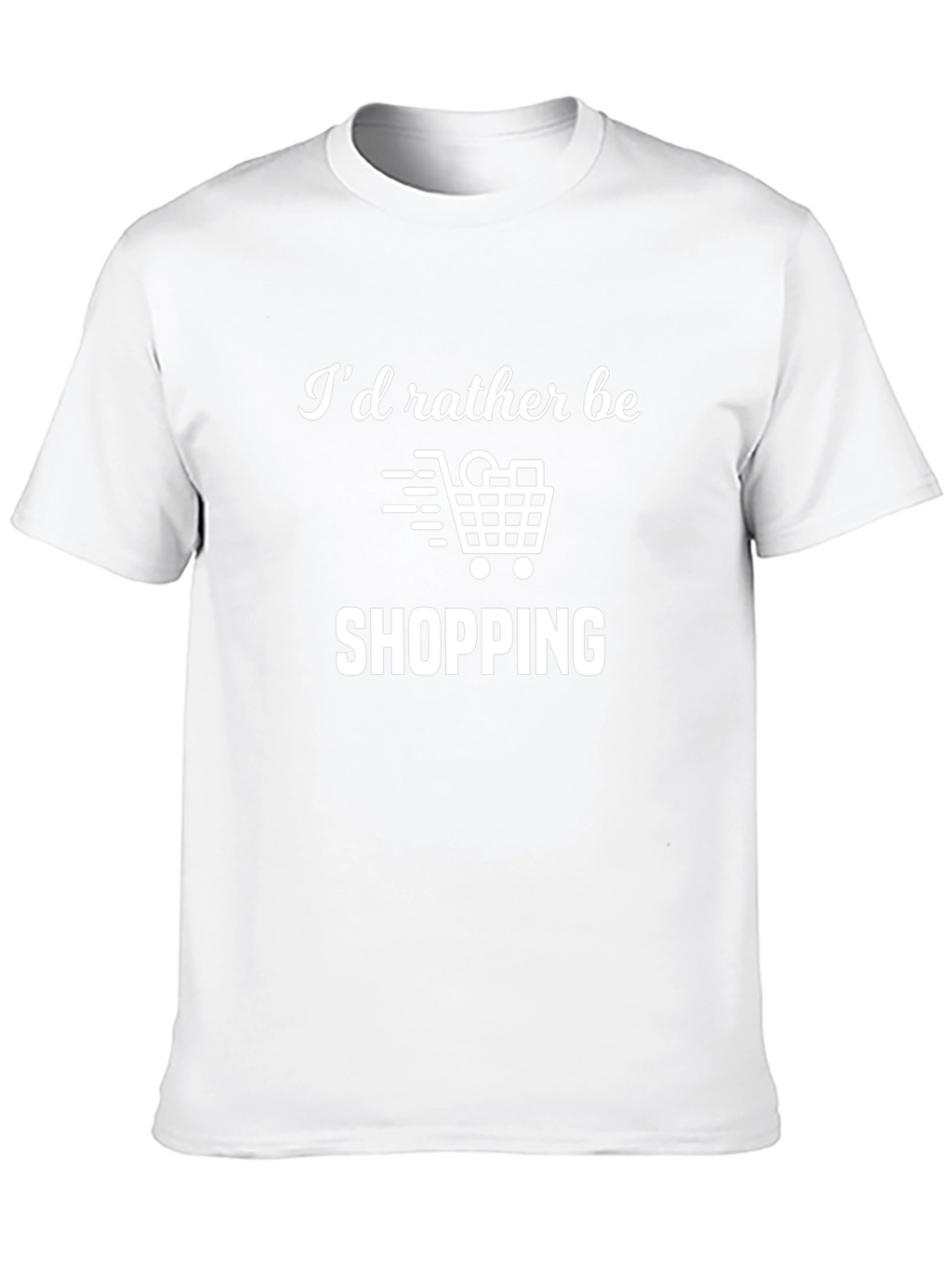 Id Rather Be Shopping T-Shirt