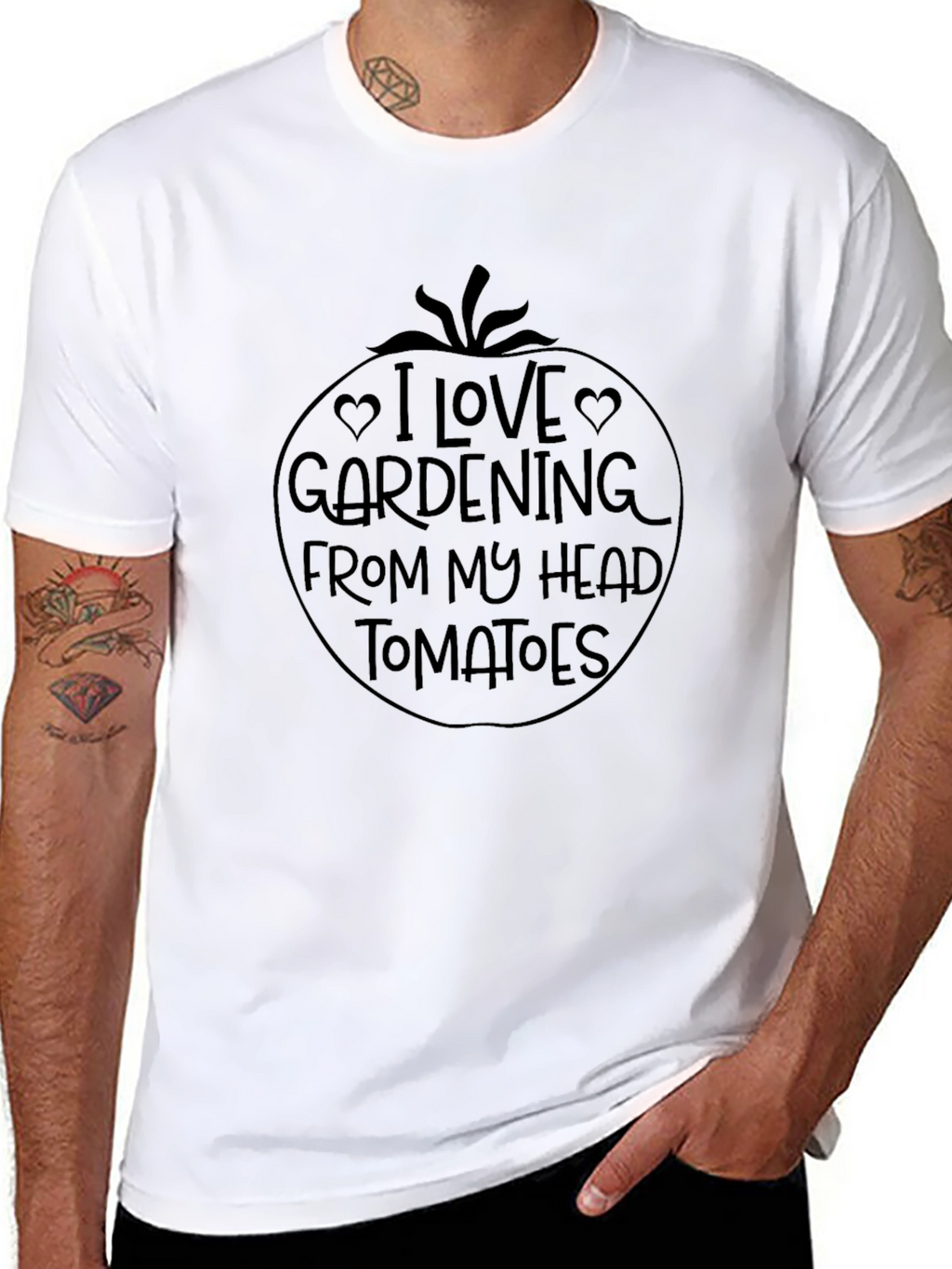 I Love Gardening Tomato T-Shirt