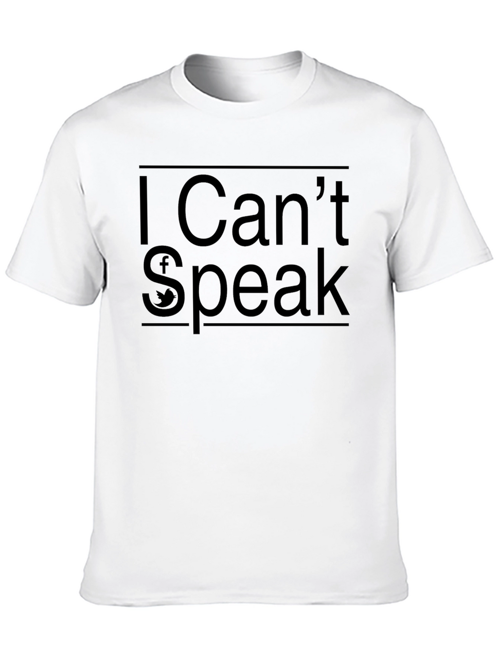 I Cant Speak Social Media T-Shirt
