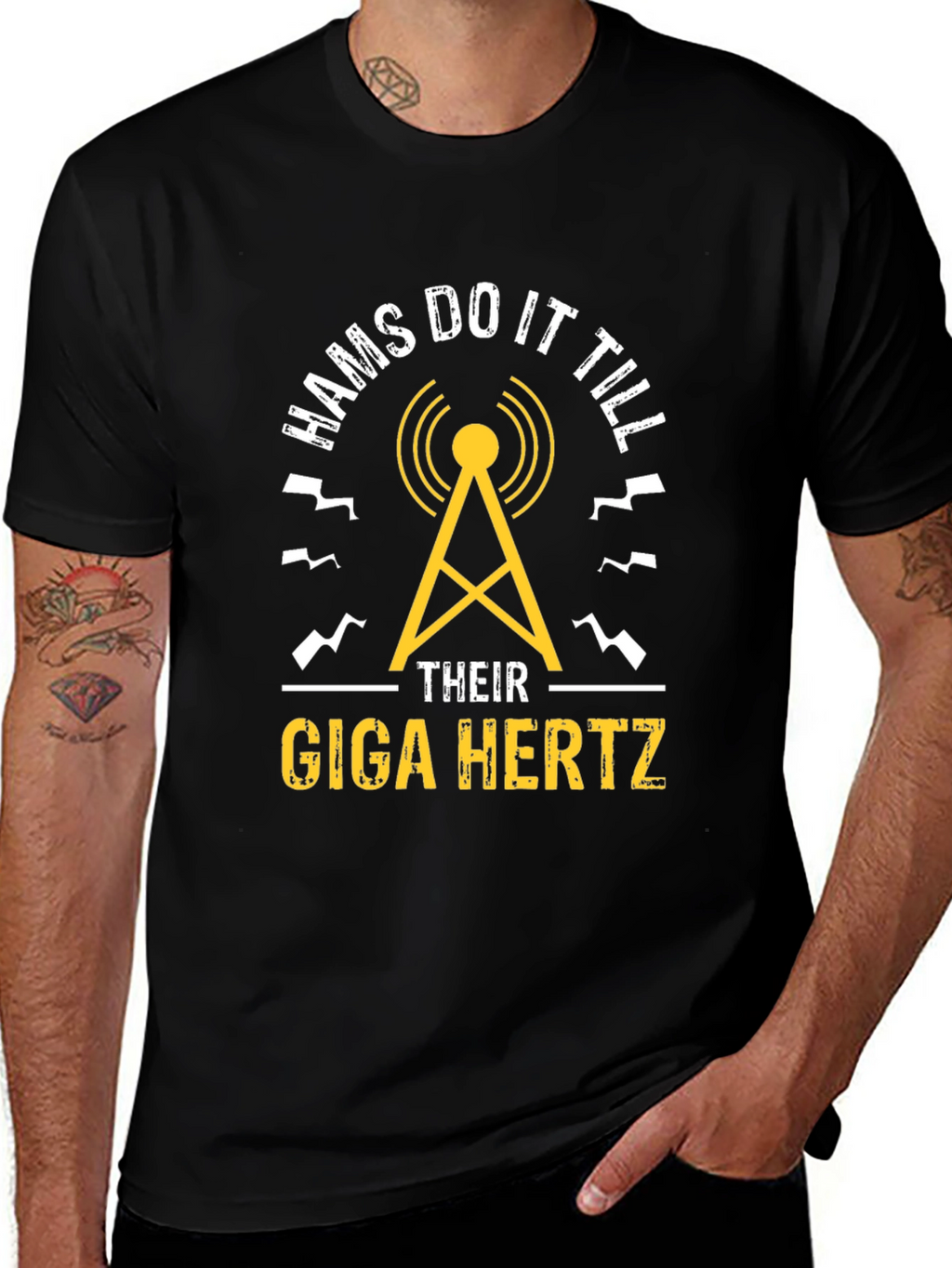 Hams Do It Til Their Giga Hertz T-Shirt