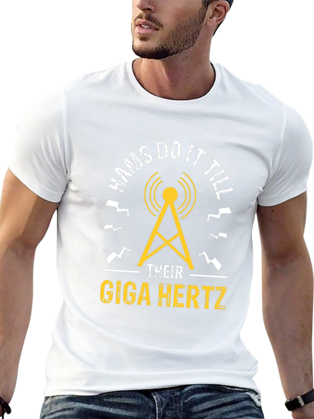 Hams Do It Til Their Giga Hertz T-Shirt