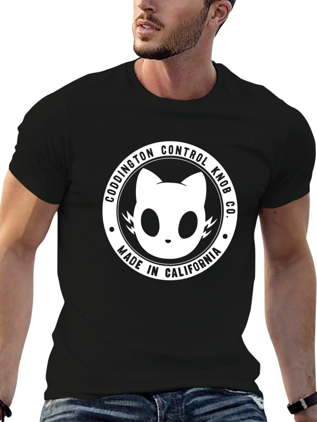 Coddington Control Knob Co. Cat T-Shirt
